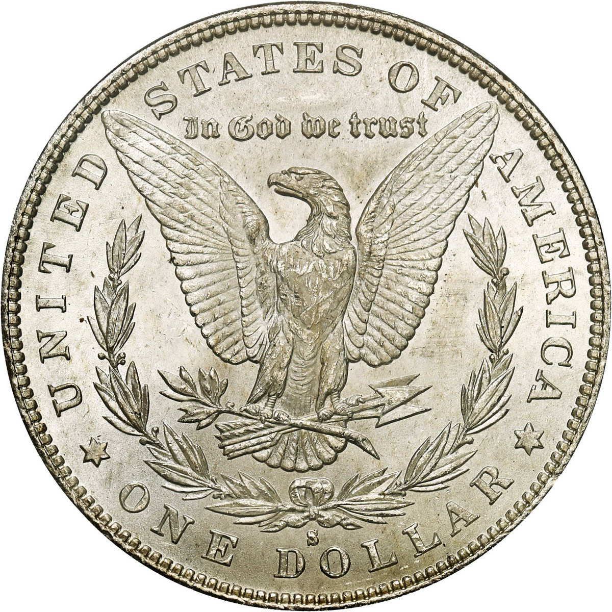 USA. Dolar 1879 S, San Francisco PCGS MS66 - PIĘKNY